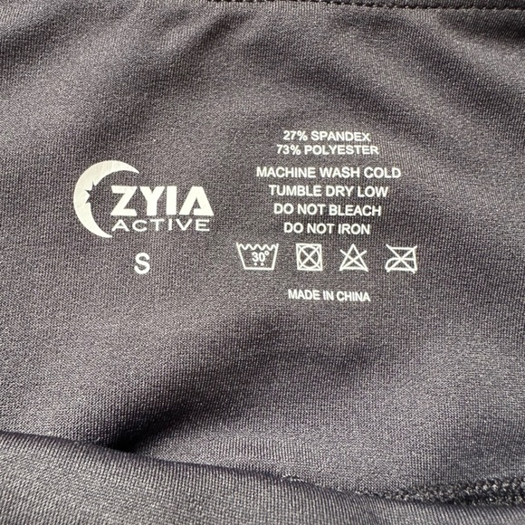 ZYIA Active Black Leggings - Picture 3 of 3